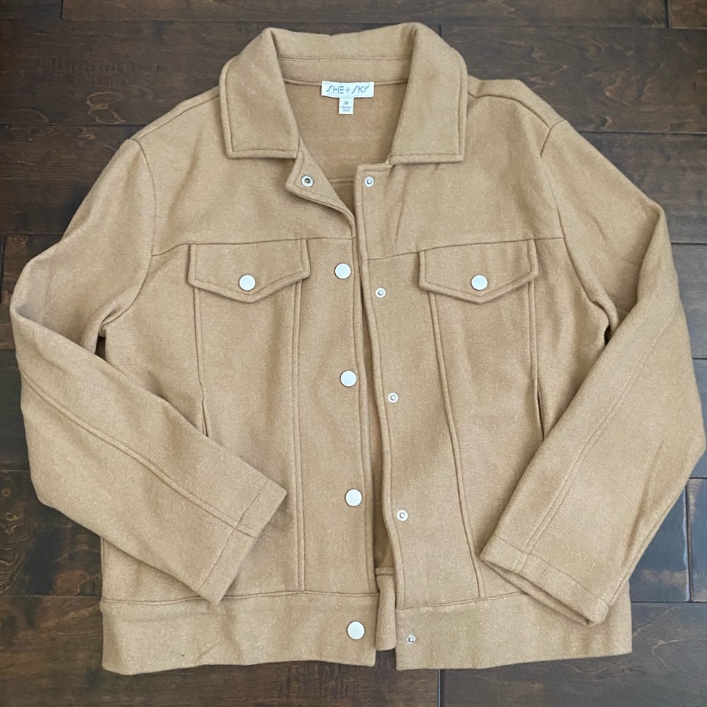 Tan Shacket